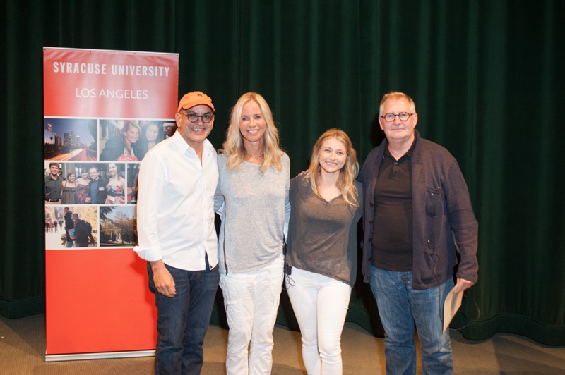 Wonder Woman Panel: Jeff Goldstein '77, Diane Nelson '89, Rebecca Roven, Martin Walsh